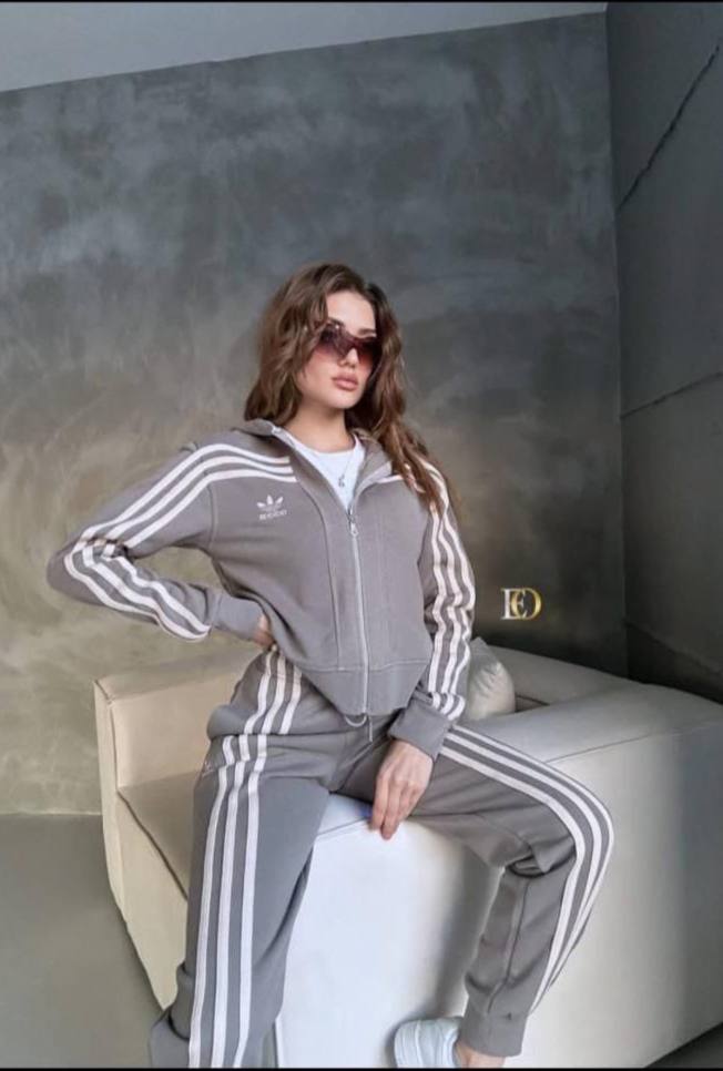 Chándal Mujer Adidas (gris)