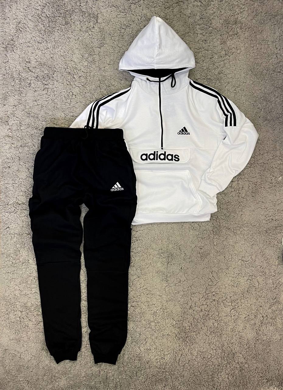 Novedad Chándal Adidas (Blanco)