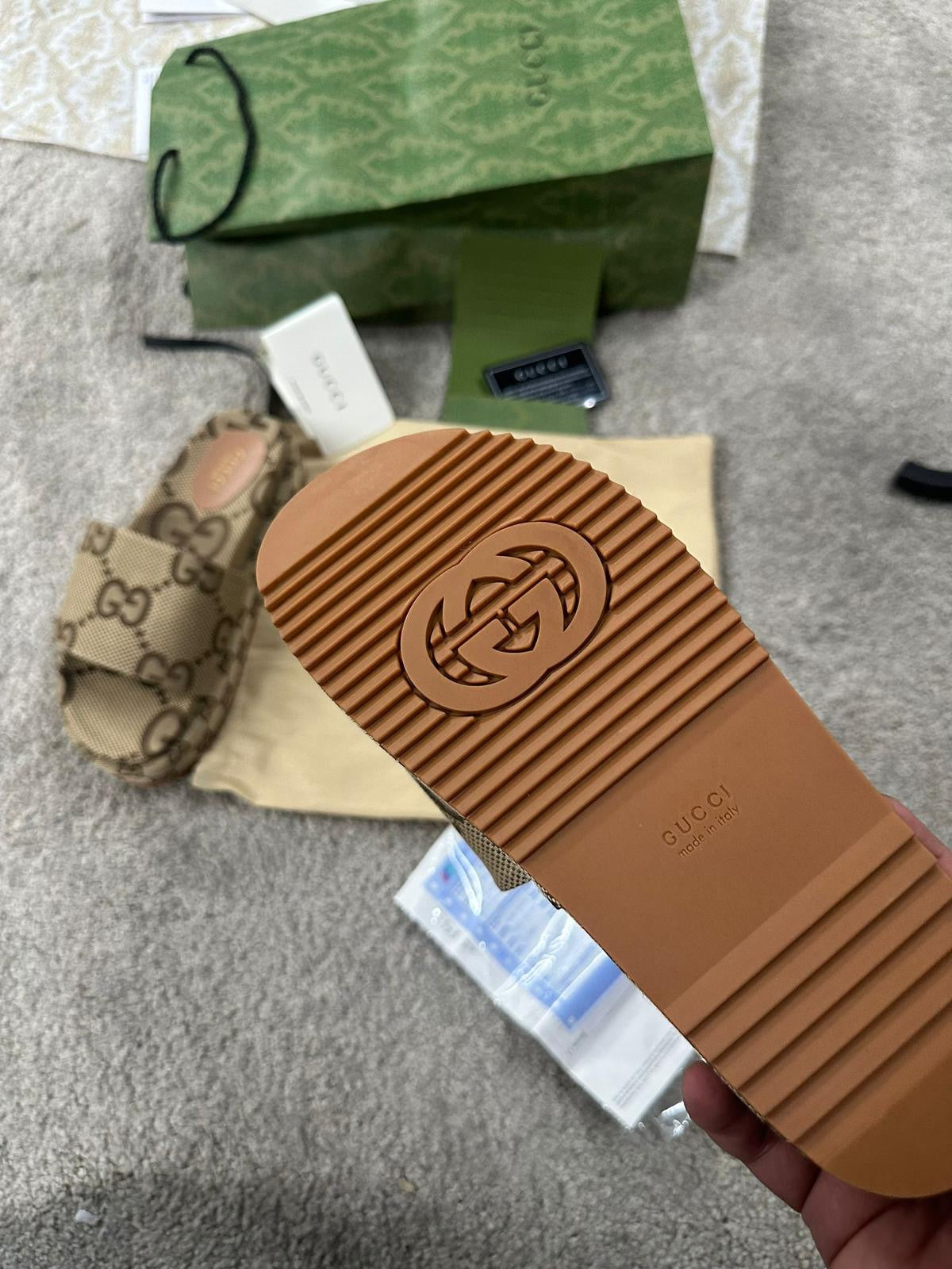 Chanclas Gucci “calidad”