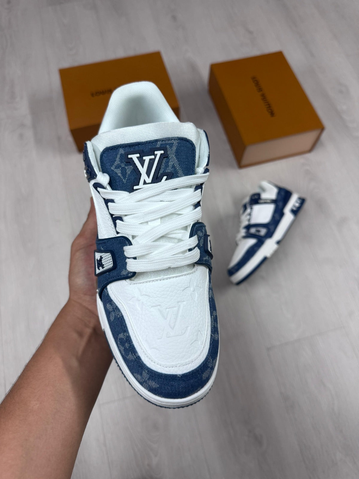 Louis Vuitton Trainer ( Azul )