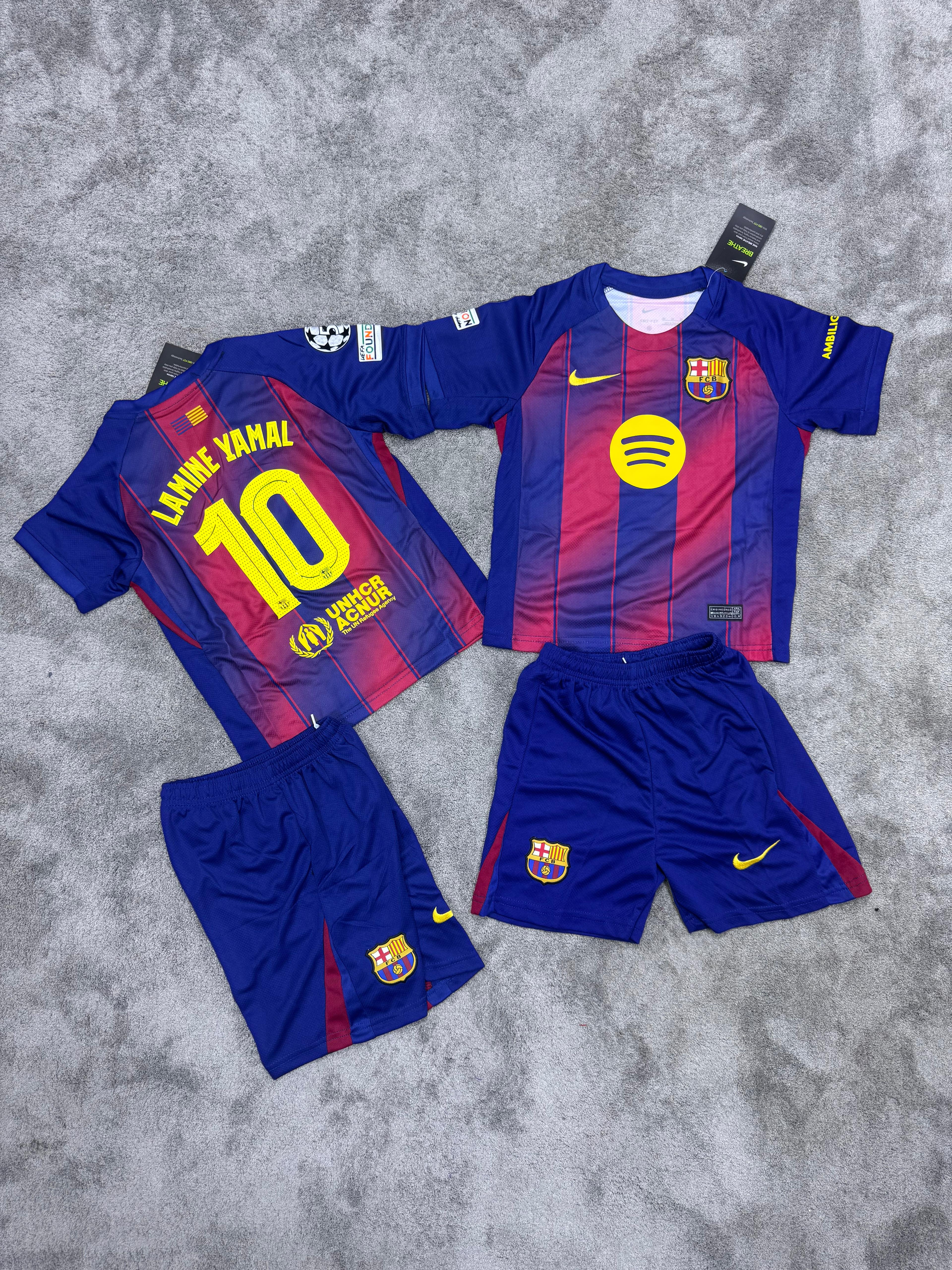 Conjunto Barça LAMINE YAMAL