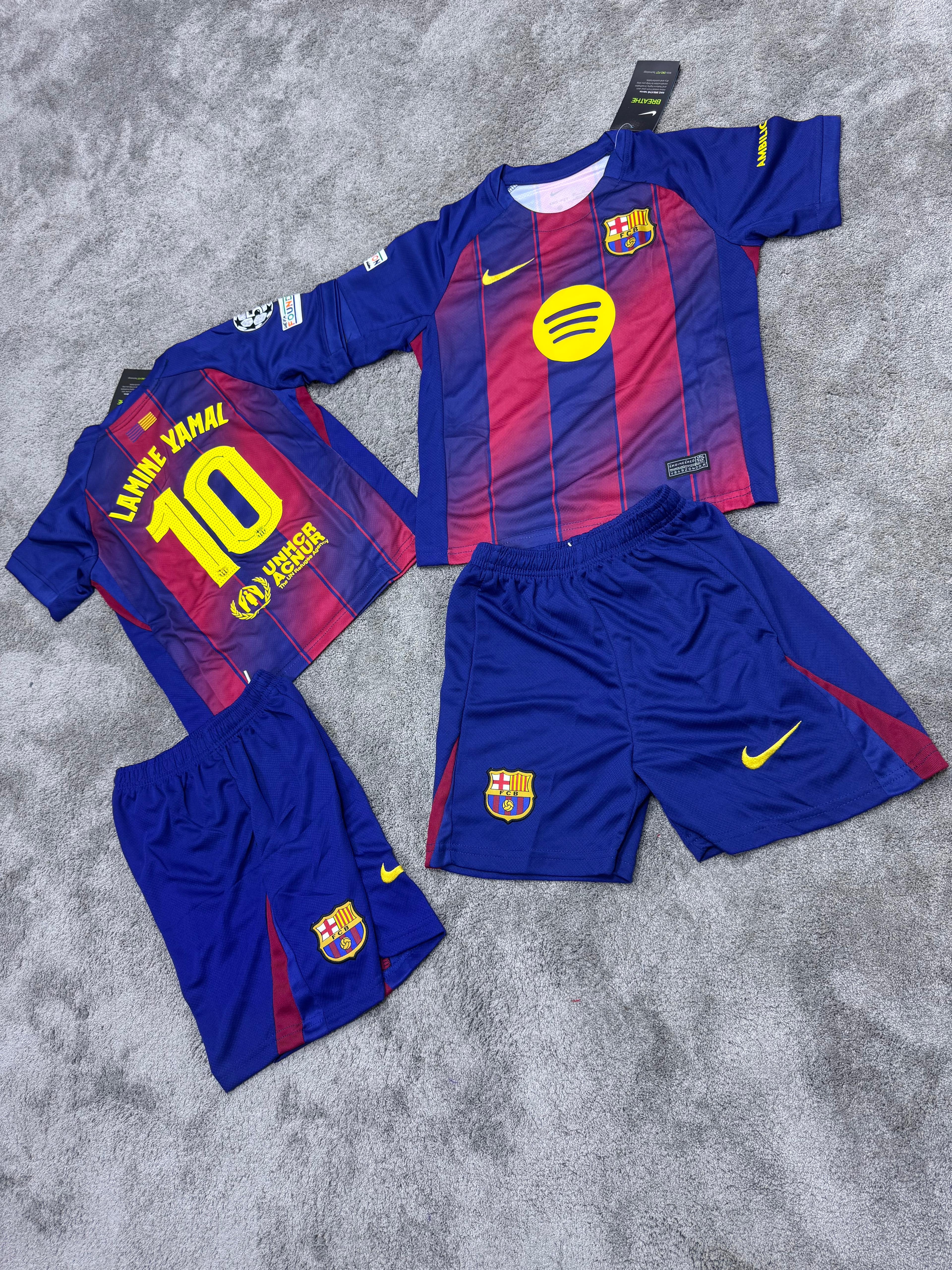 Conjunto Barça LAMINE YAMAL