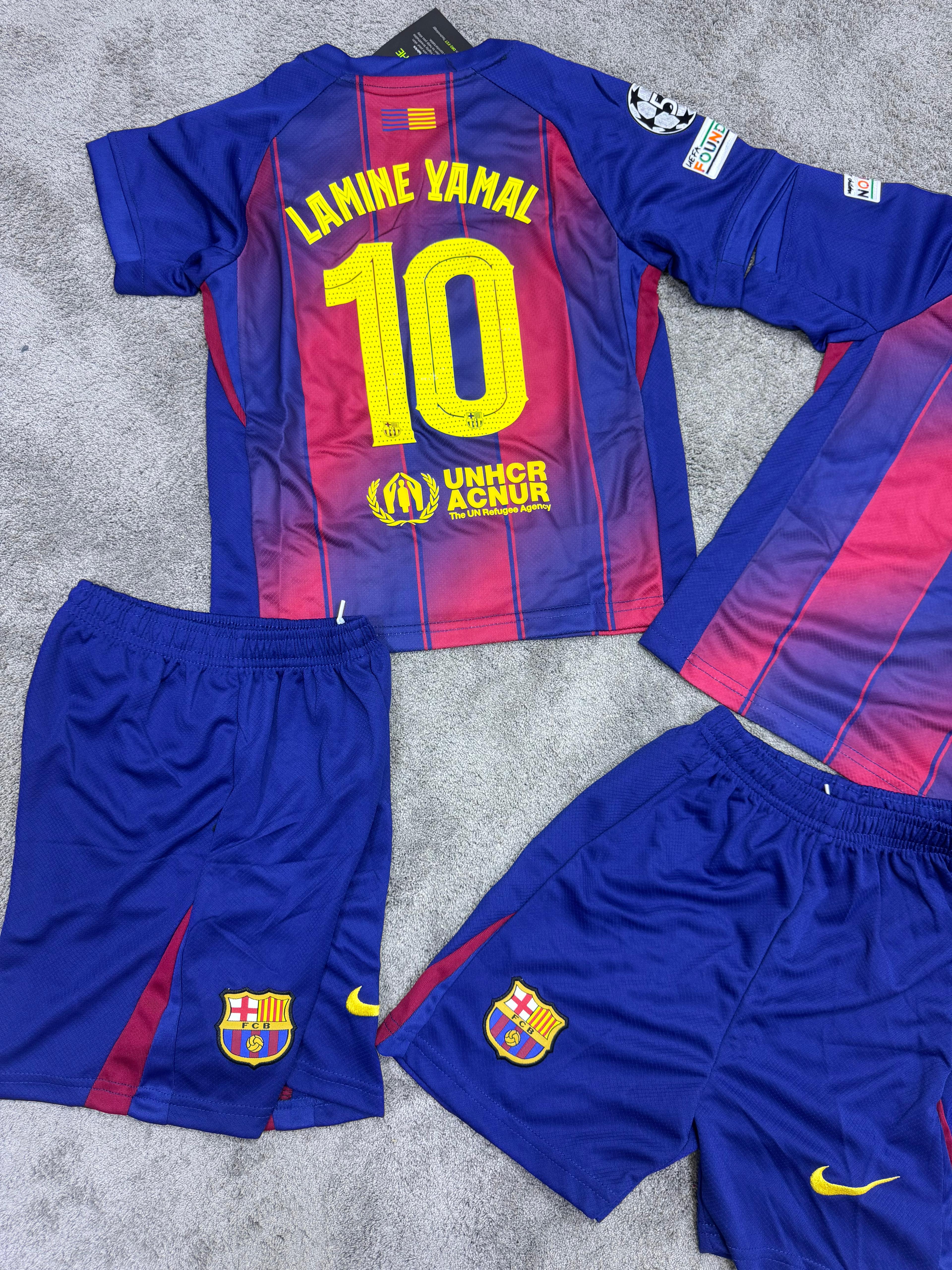 Conjunto Barça LAMINE YAMAL