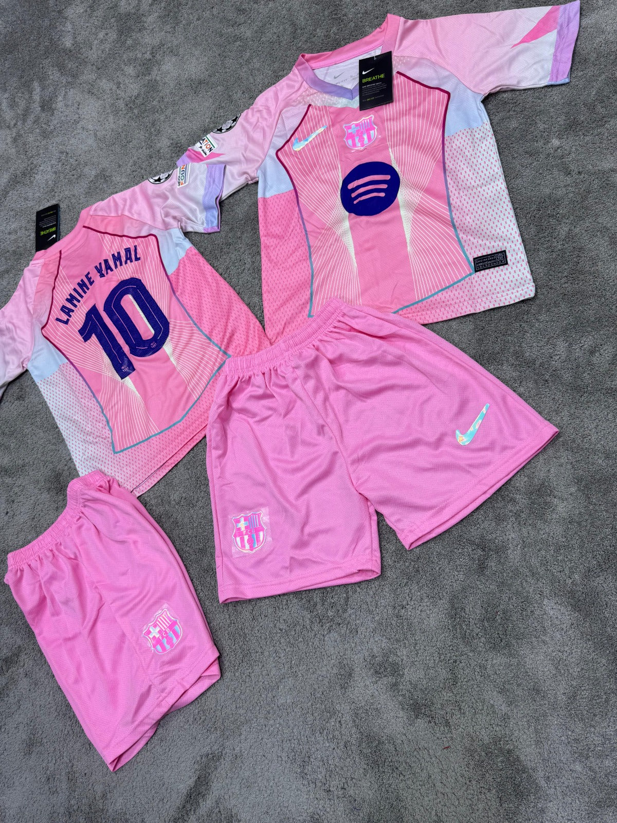 Conjunto Barça LAMINE YAMAL