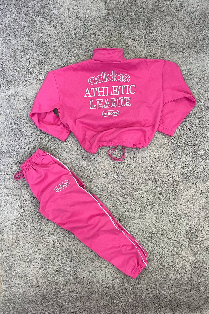 Chándal Mujer adidas (Rosa)