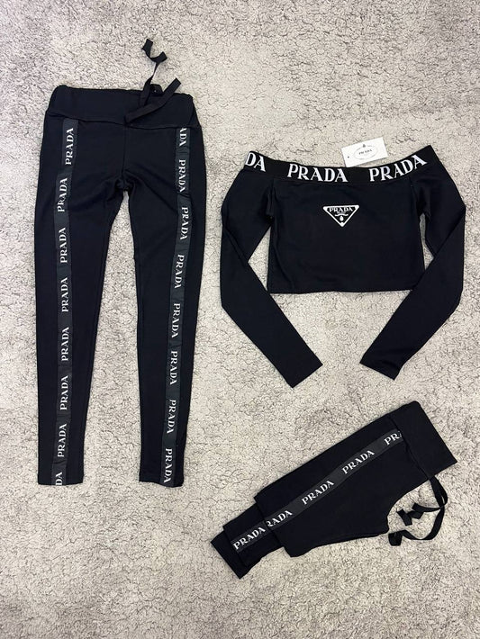 Chándal Mujer PRADA (negro)