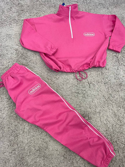 Chándal Mujer adidas (Rosa)