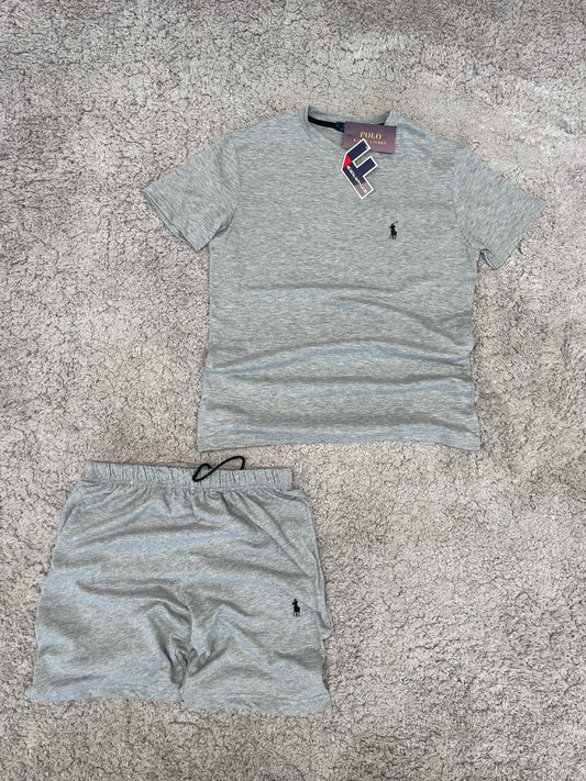 Conjunto Ralph Lauren (Gris)
