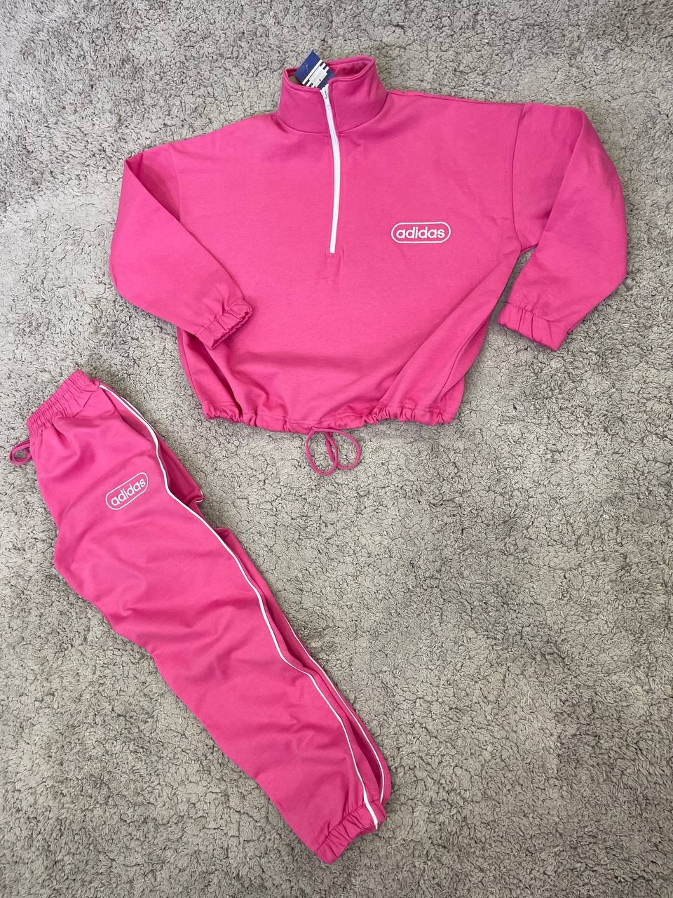 Chándal Mujer adidas (Rosa)