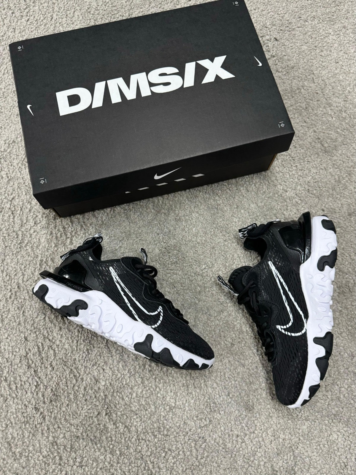 Nuevas Nike React vision “negro”