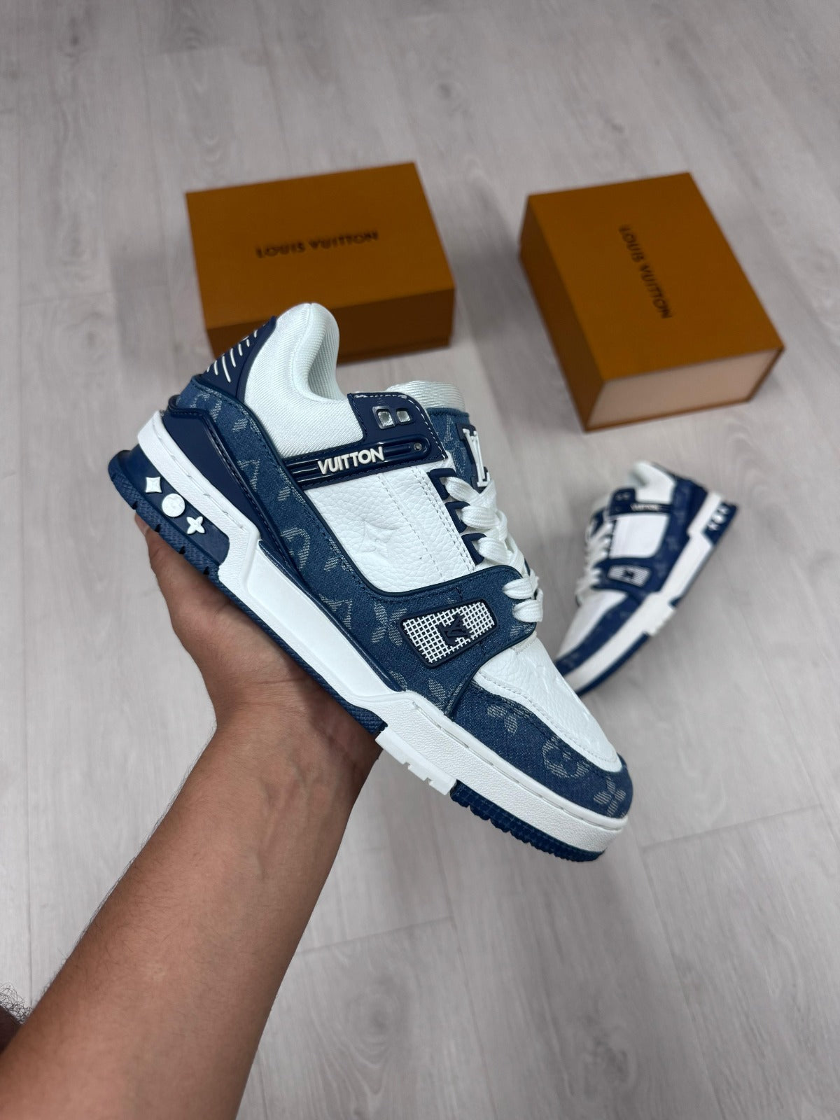 Louis Vuitton Trainer ( Azul )